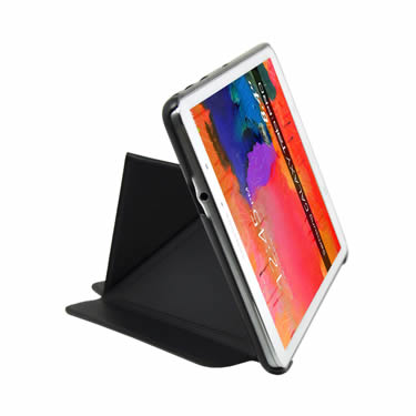 Slim-Fit Origami Case with Stand for Galaxy Tab Pro 8.4, CGXTP8POA1BLK
