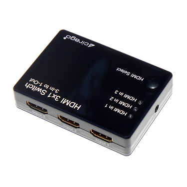 Repræsentere acceptere Se insekter HDMI 3x1 Switch (3-In to 1-Out) | HDMSWITCH3X1 | Cirago
